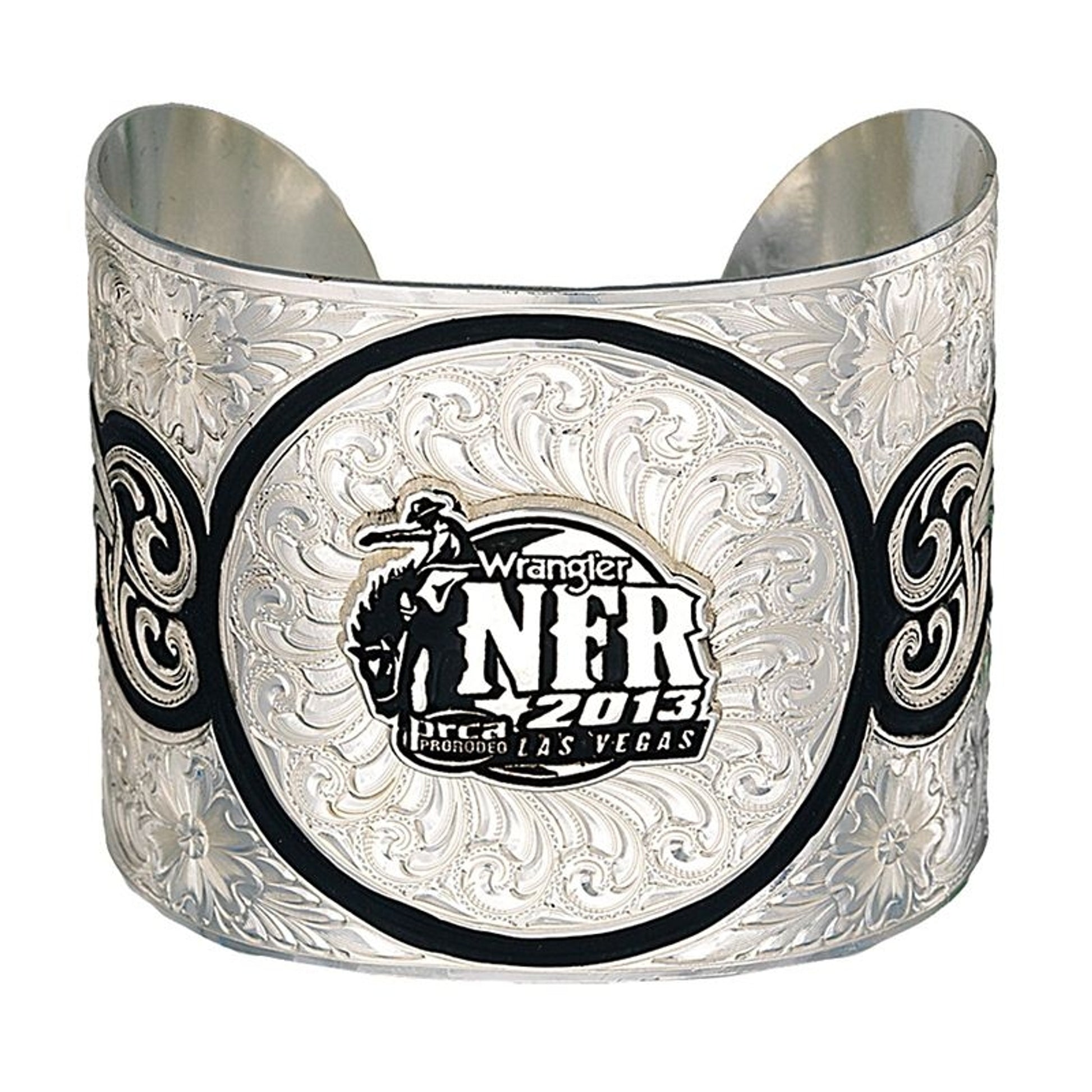 Montana Silversmiths 2013 Wnfr Wide Cuff Bracelet