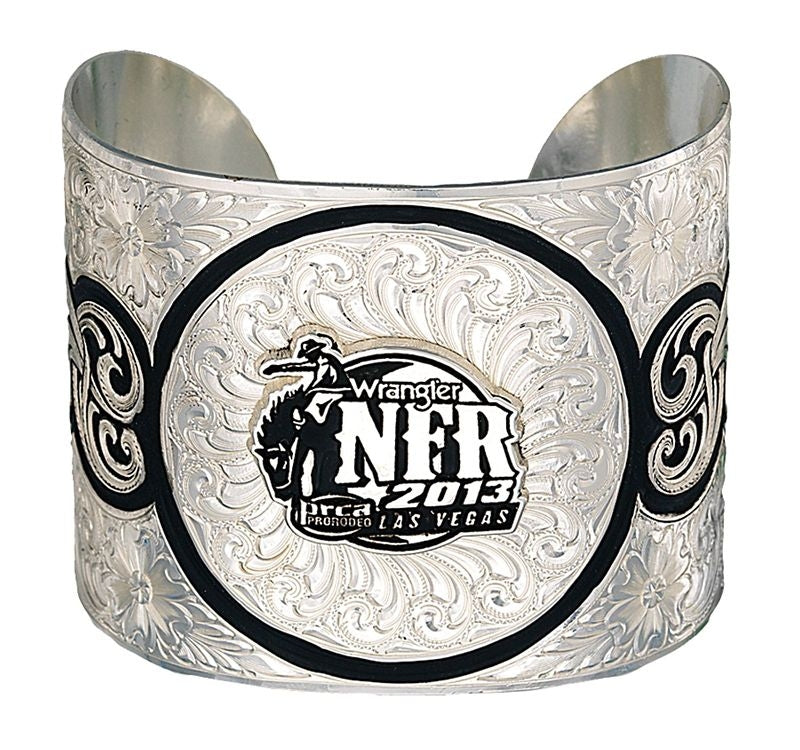 Montana Silversmiths 2013 Wnfr Wide Cuff Bracelet