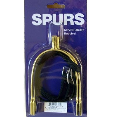 Coronet Mens Prince of Wales Spurs 3/4 Brass