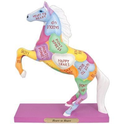 Painted Ponies Heart To Heart Figurine