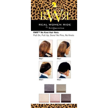 Real Women Ride No Knot Hair Net