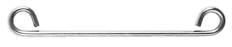 Slobber Bar-3/16 Stainless Steel 10 Pack Brn