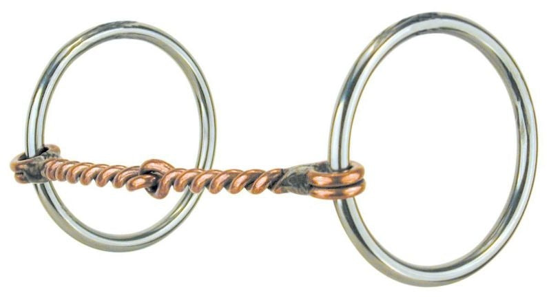Reinsman Stage A Medium Loose Ring Snaffle Brn