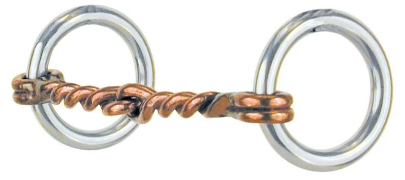 Reinsman Stage A Pony Loose Ring Snaffle Brn