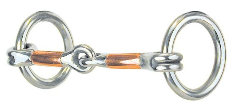 Reinsman Stage A Miniature Loose Ring Snaffle Brn