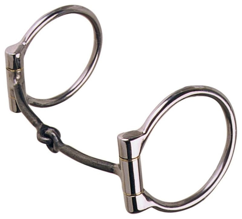 Reinsman Stage A Offset Dee Bradoon Snaffle Brn