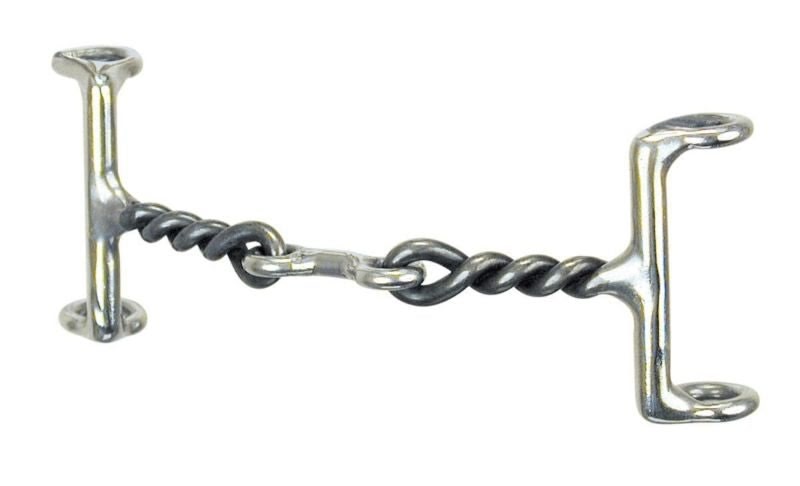 Reinsman Stage E Cristy Gag Dog Bone Snaffle Brn