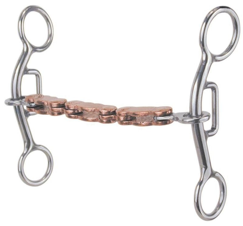 REINSMAN Stage E Easy Gag Mule Mouth Snaffle