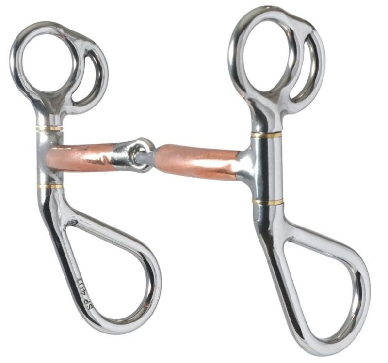 Reinsman Stage B Colt - Smooth Copper Snaffle Brn