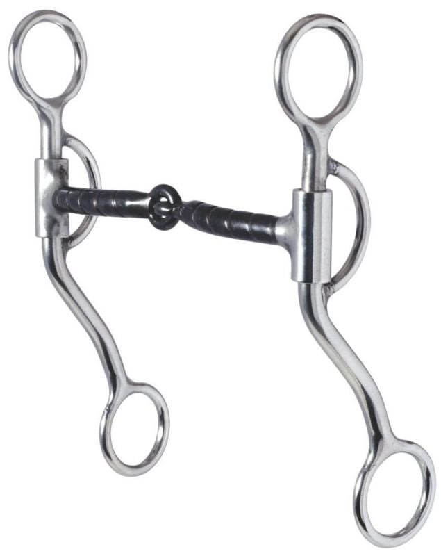 Reinsman Stage C Slow 7 Ribbon Snaffle Brn