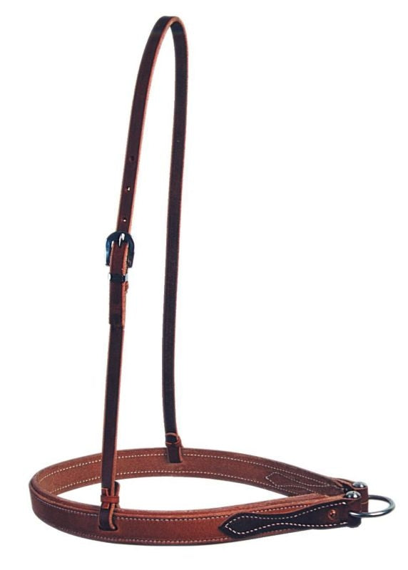 Reinsman Heavy Duty Leather Noseband Horse