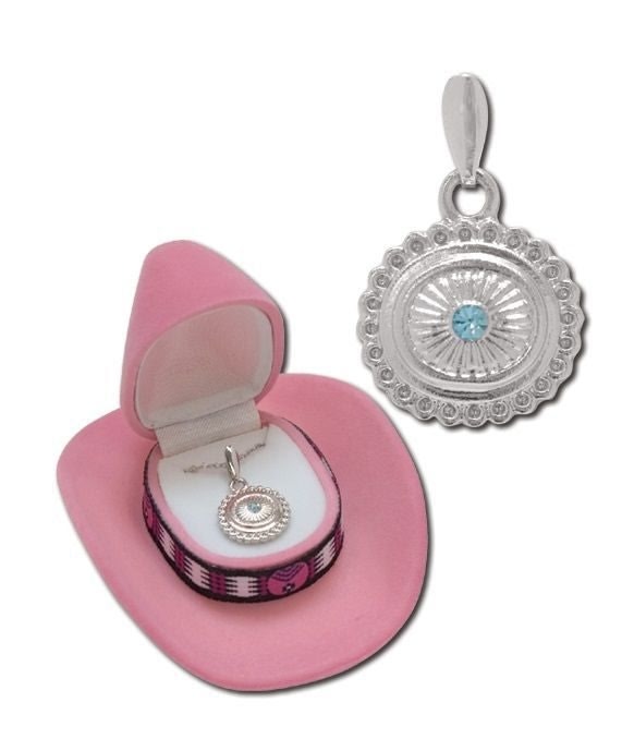 Round Concho Style Necklace 16 - 18