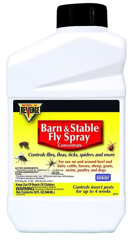 Revenge Barn And Stable Fly Spray Concentrate 32oz