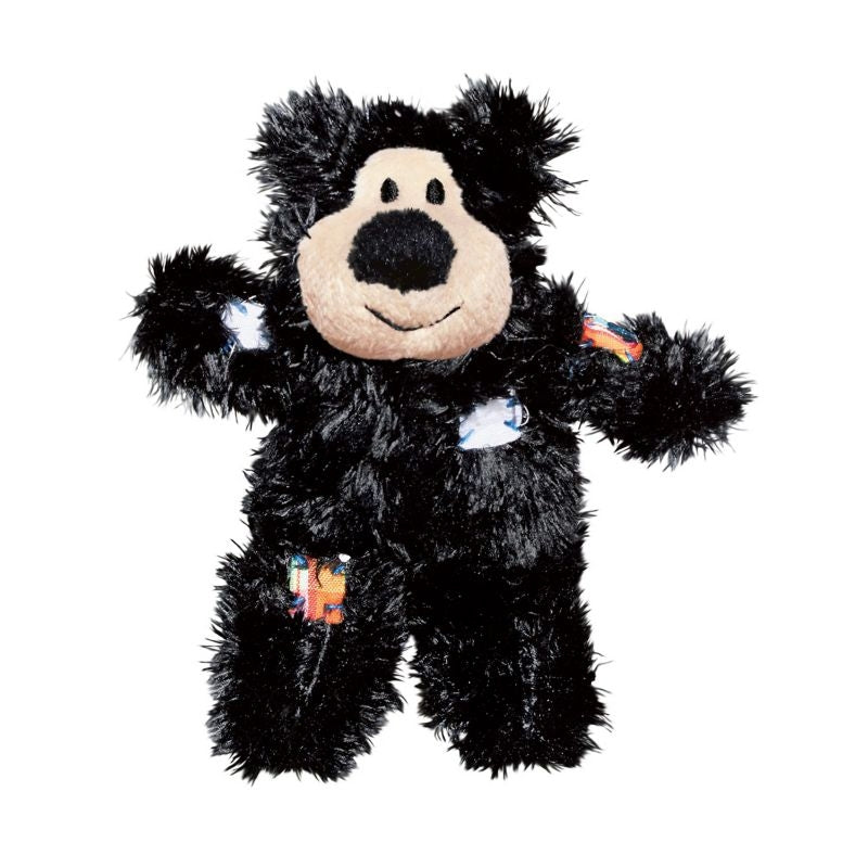Kong Softies Patchwork Bear Cat Toy Small
