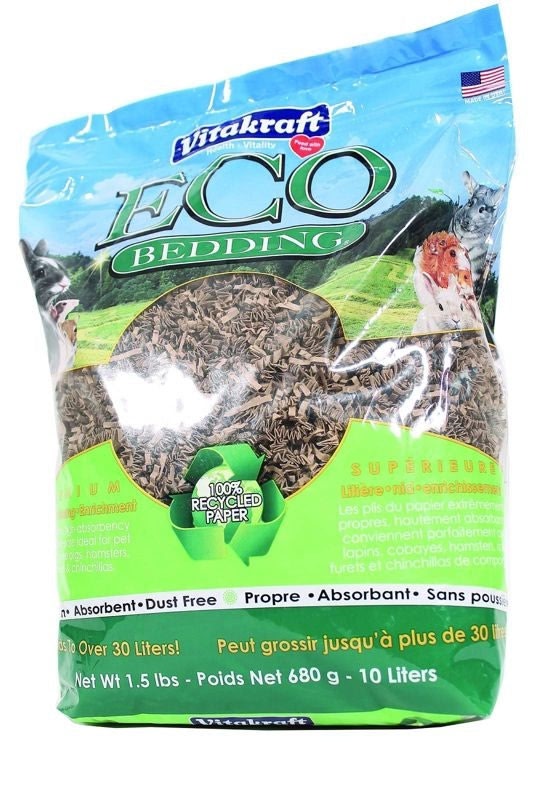 Vitakraft Eco Bedding Small Animal 1.5 lb Brown