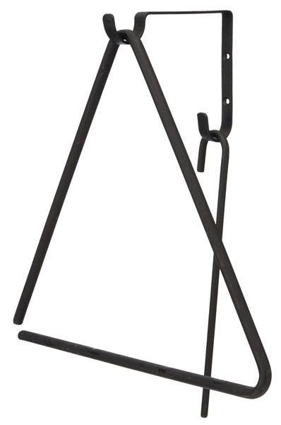 Gift Corral Triangle Bell with HolderBk/Wh