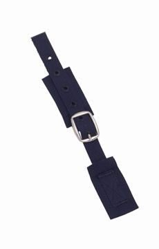 Shires Spare Front Strap Set Bk/Wh