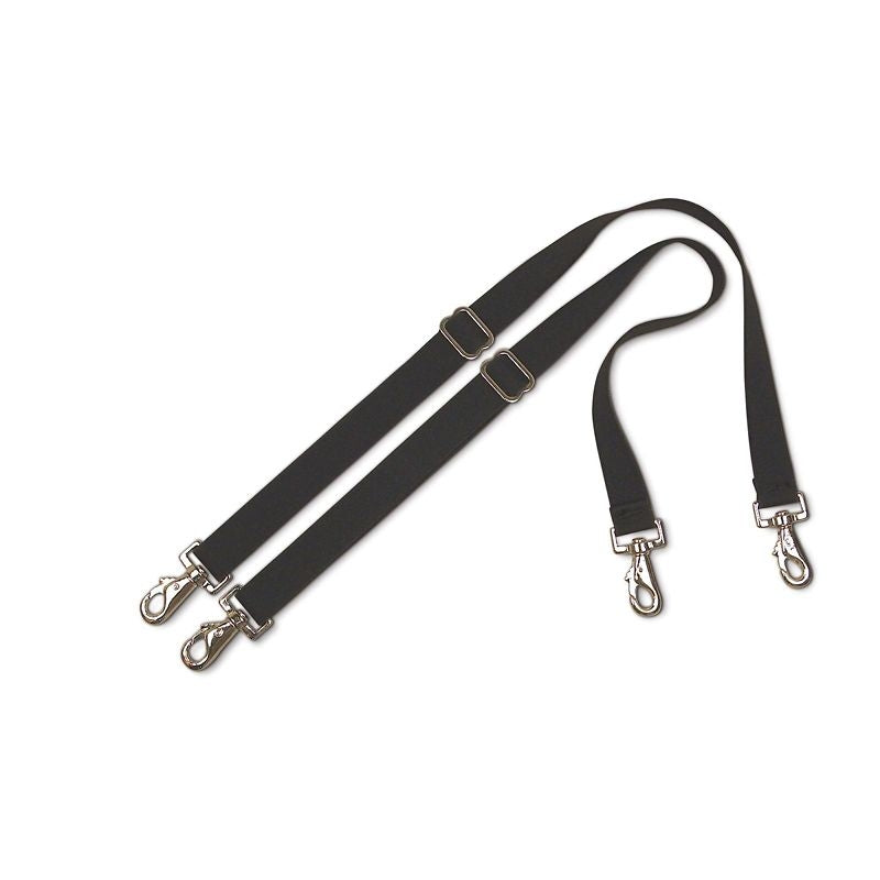 Toklat Elastic Leg Straps - PairBk/Wh