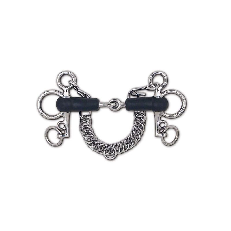 Toklat Soft Rubber Snaffle Tom Thumb Pelham 5