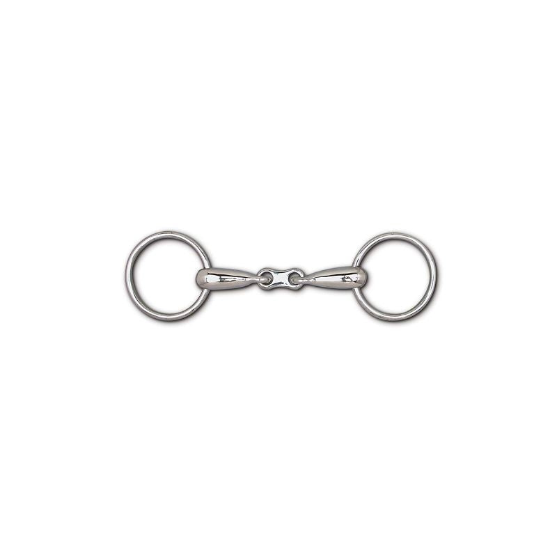Toklat Loose Ring Hollow Mouth French Snaffle 4.75