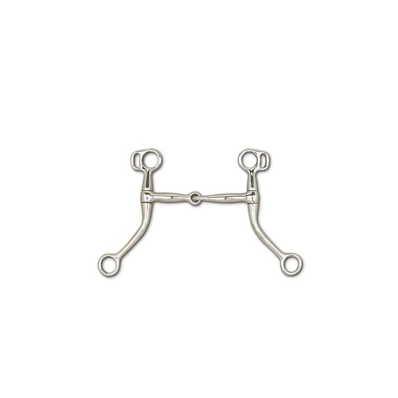 Toklat Swept Back Shank Snaffle 5 Brn