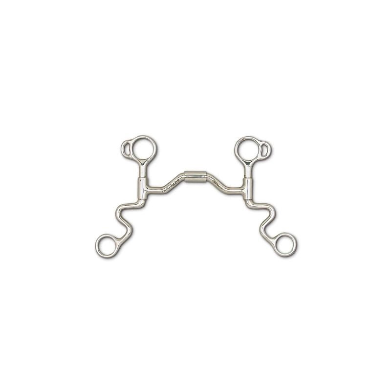 Loose Jaw S-Shank MedWide Port Swivel Mouthpiece 5