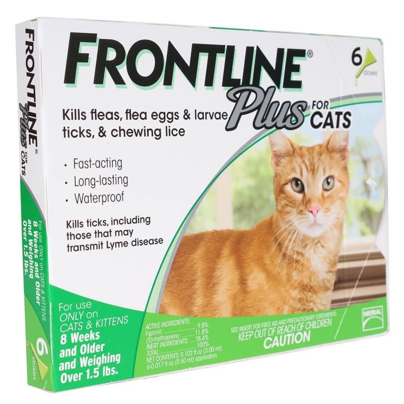 Frontline Plus for Cats - 12 Month Supply