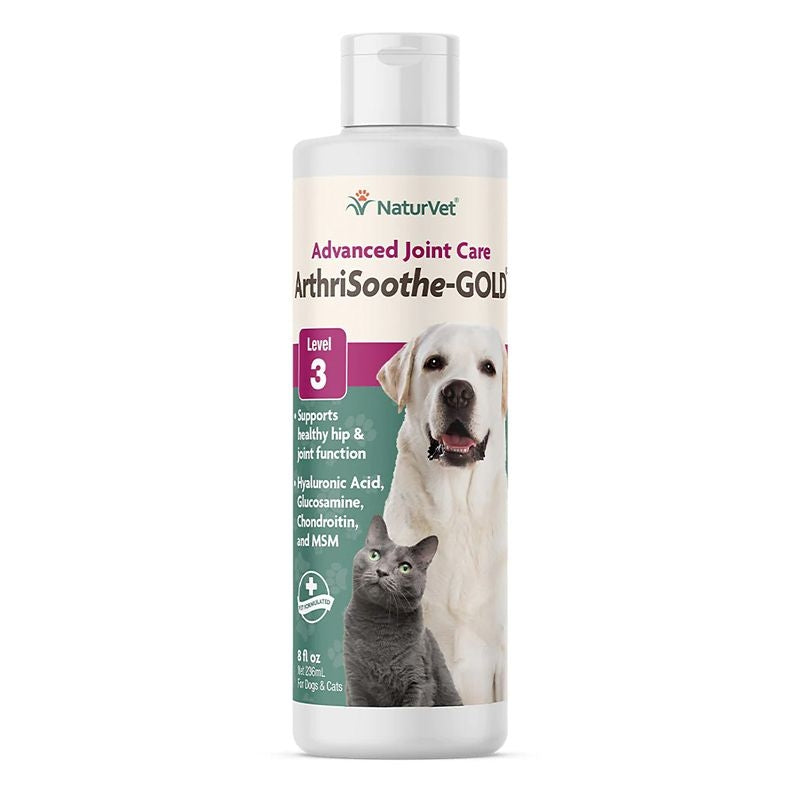 NaturVet ArthriSoothe Gold Liquid for Dogs