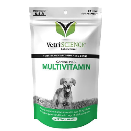 VetriScience Canine Plus Mulitvitamin - 30 ct