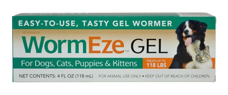 Durvet WormEze Gel for Dogs and Cats