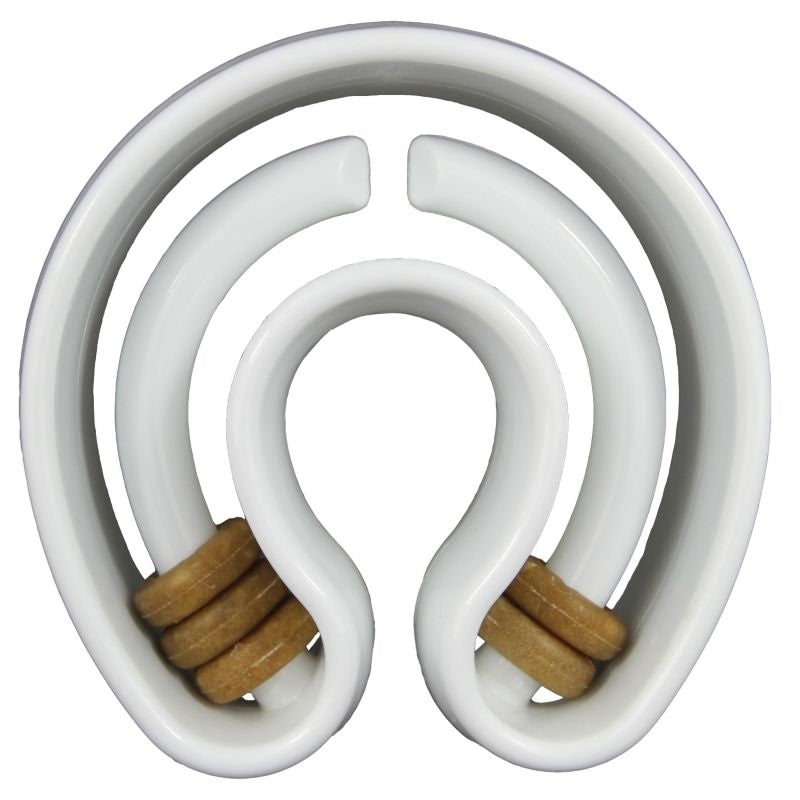 Starmark Treat Ringer Horseshoe Dog Toy