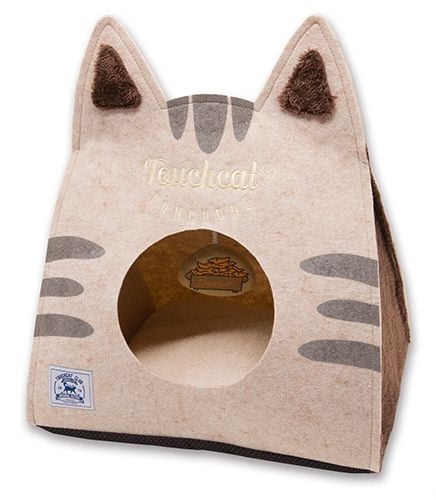 Touchcat Kitty Ears On-The-Go Cat Bed