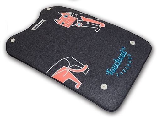 Touchcat Lamaste Reversible Pet Black Mat