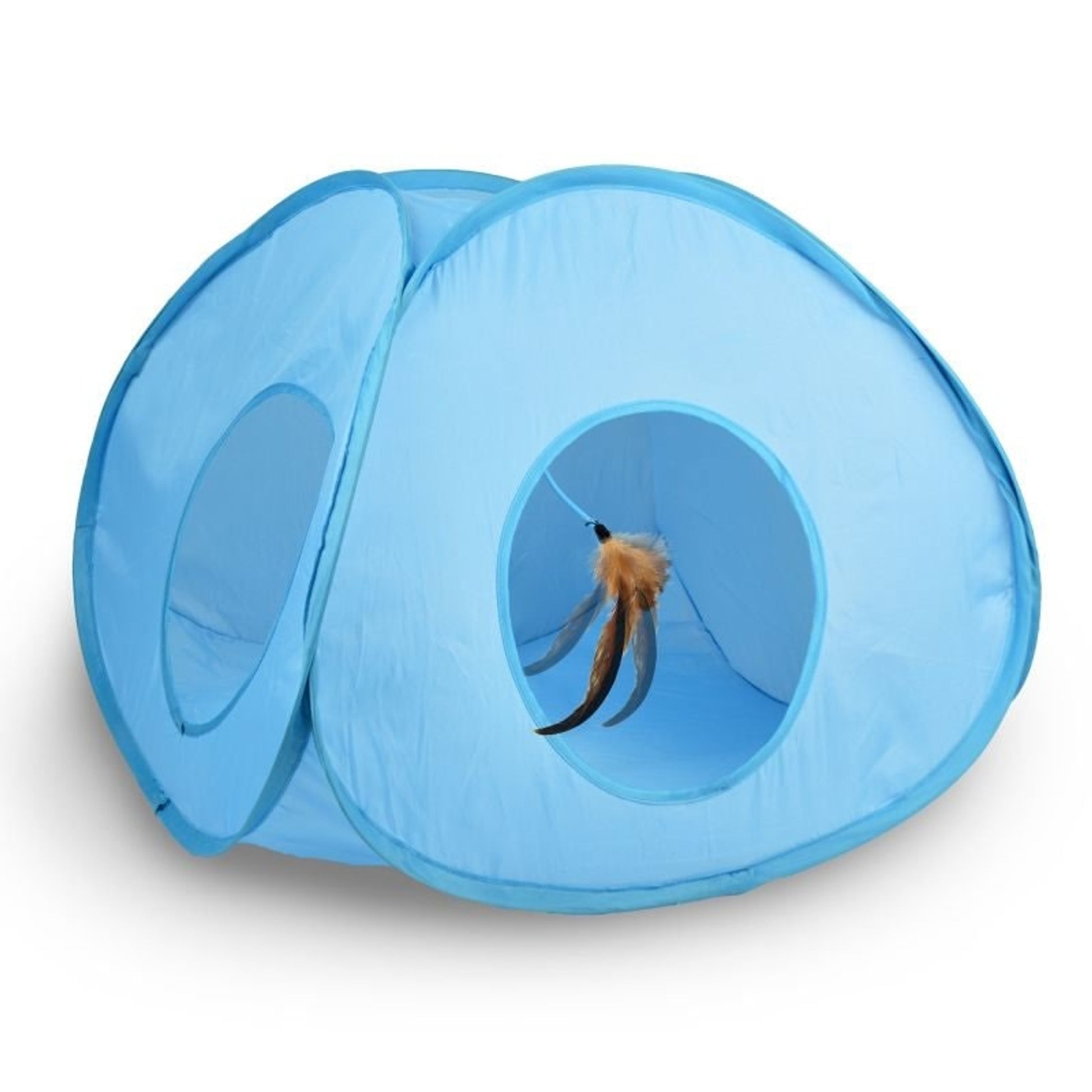 Our Pets Pounce House Electronic Spin Cat Toy