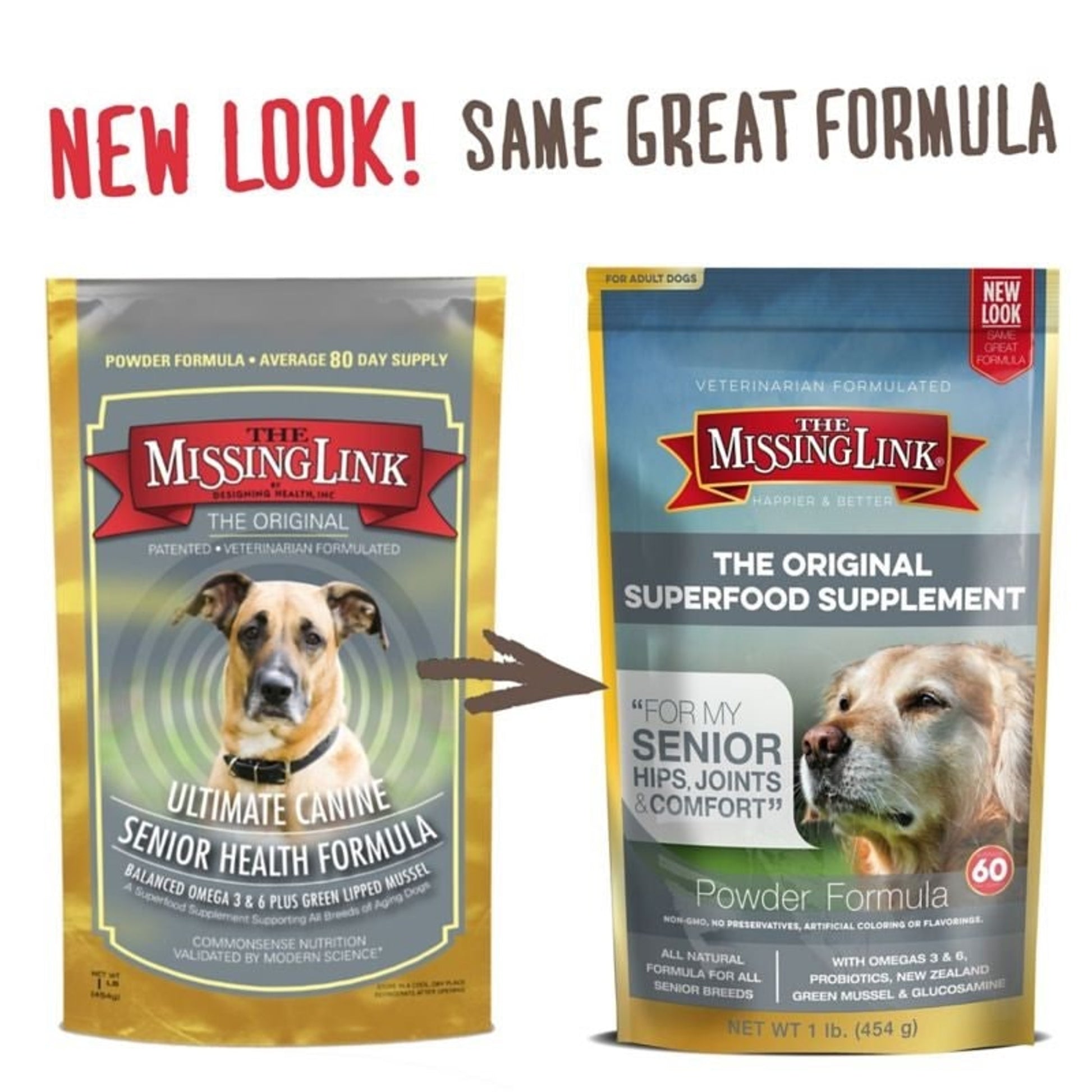 The Missing Link Ultimate Canine Senior Health