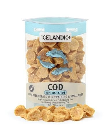 Icelandic Plus Mini Cod Fish Chips Dog Treat