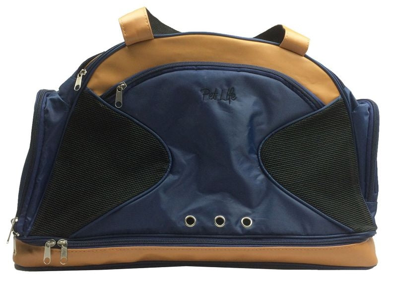 Pet Life Multi-Storage Fashion Tote Pet Carrier