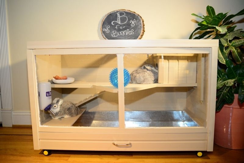 New Age Pet ecoFLEX Maple Park Avenue Rabbit Hutch