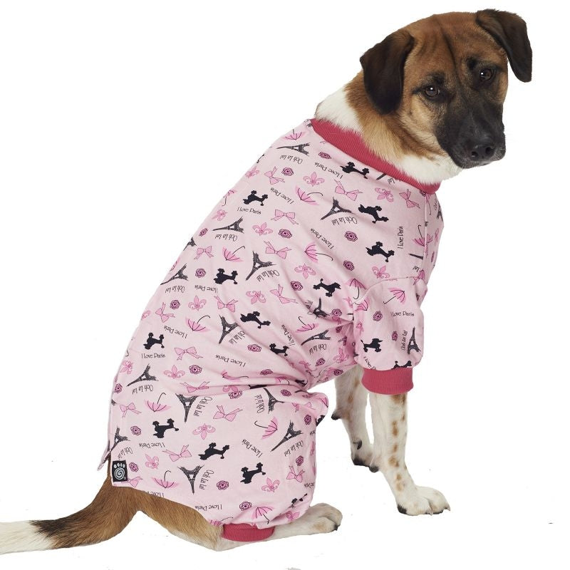 Petrageous I Love Paris Dog Pajamas