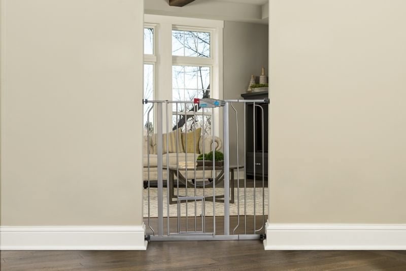 Carlson Pet Platinum Extra Tall Gate with Pet Door