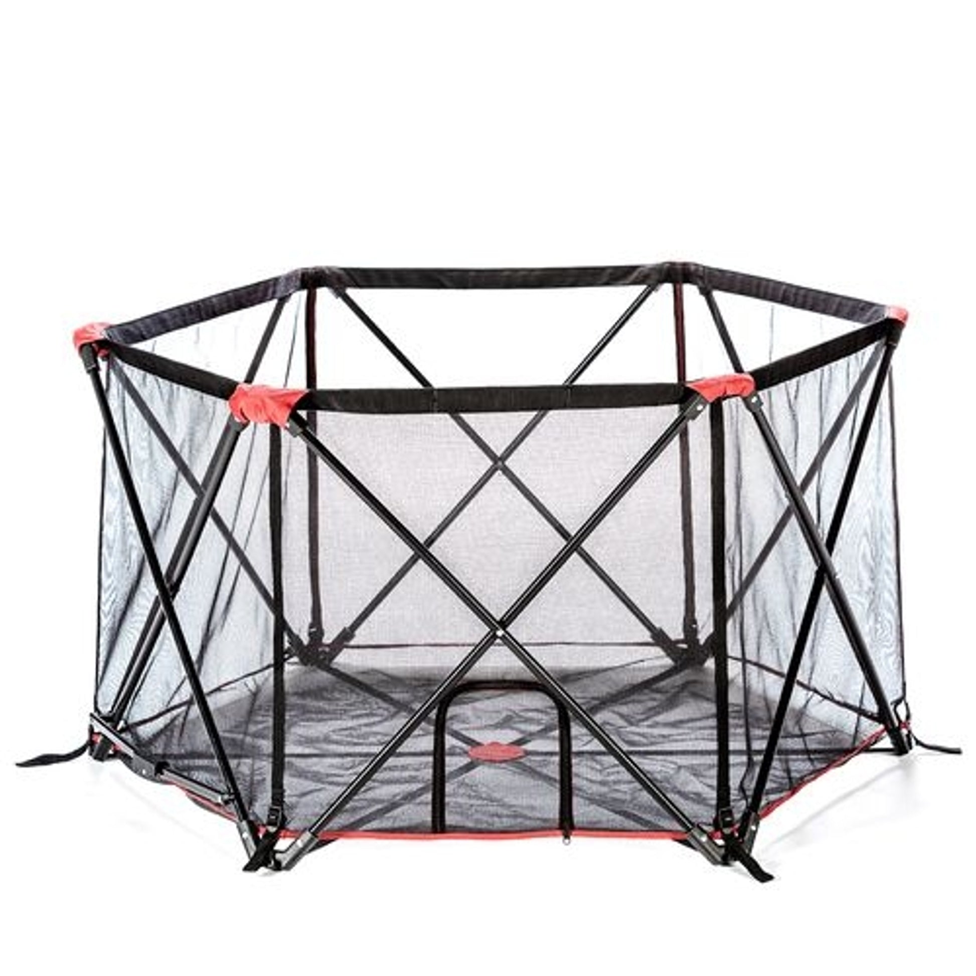 Carlson Pet Portable Six-Panel Red Pet Pen