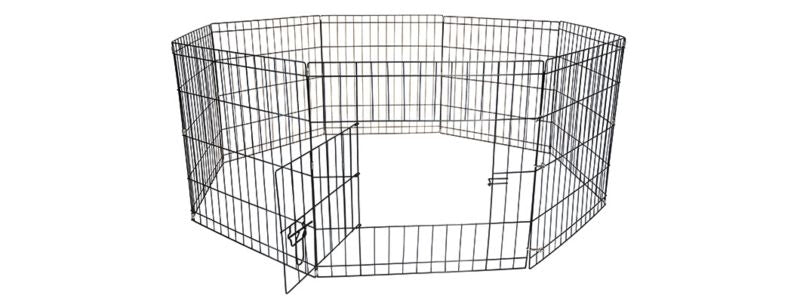 Iconic Pet Eight Panel Portable Pet Wire Pen