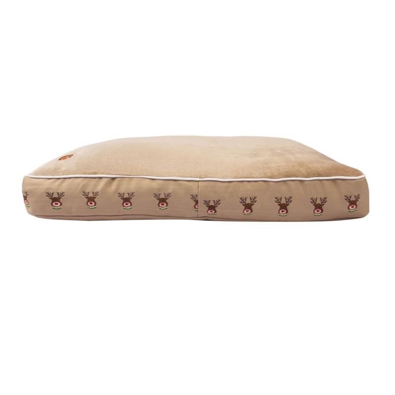 Halo Reindeer Rectangular Dog Bed
