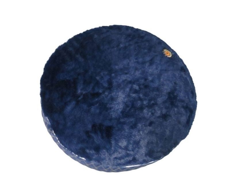 Halo Navy Natasha Round Dog Bed