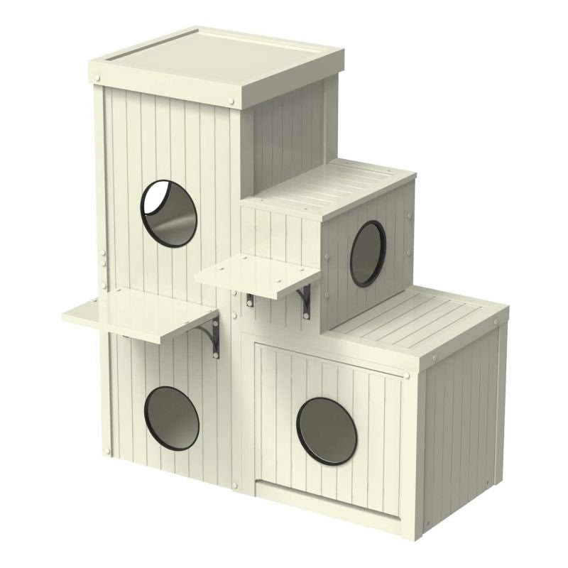 New Age Pet ecoFLEX Kitty Katio Climber Cat House