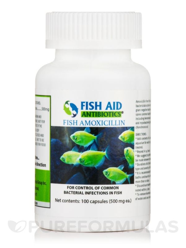 Fish Aid Antibiotics Fish Amoxicillin 500 MG