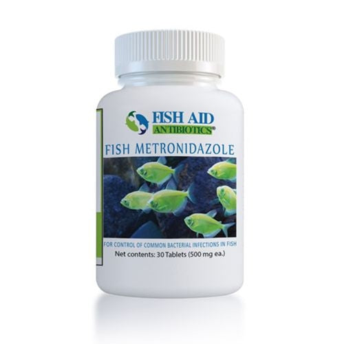 Fish Aid Fish Metronidazole 500 MG