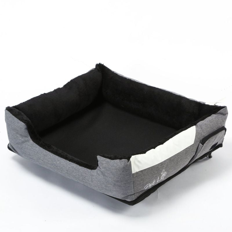 Pet Life Dream Smart Gray Pet Bed