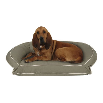 Carolina Pet Sage Canvas Ortho Bolster Bed