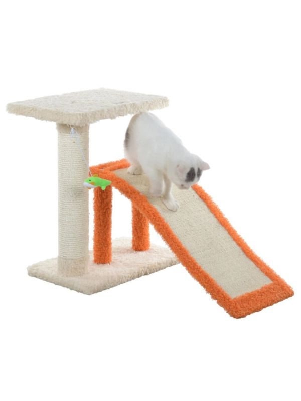 Armarkat Real Wood 2Level Cat Scratcher and Ramp